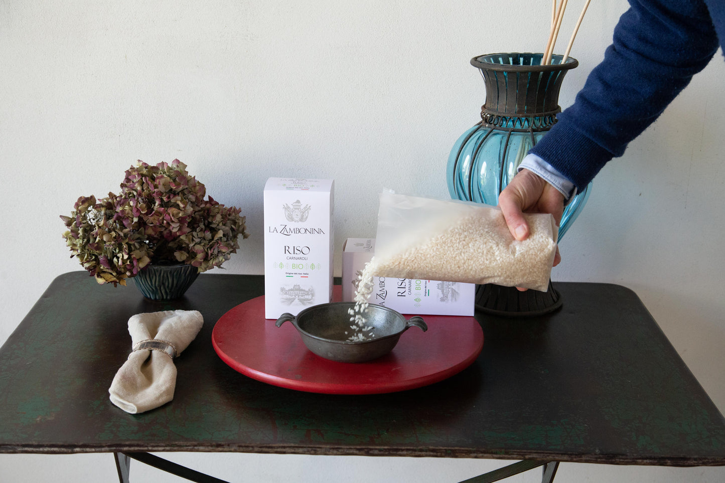 Organic carnaroli rice